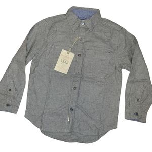 NWT Weatherproof Boys Buttondown Collared Shirt sz S 7 8